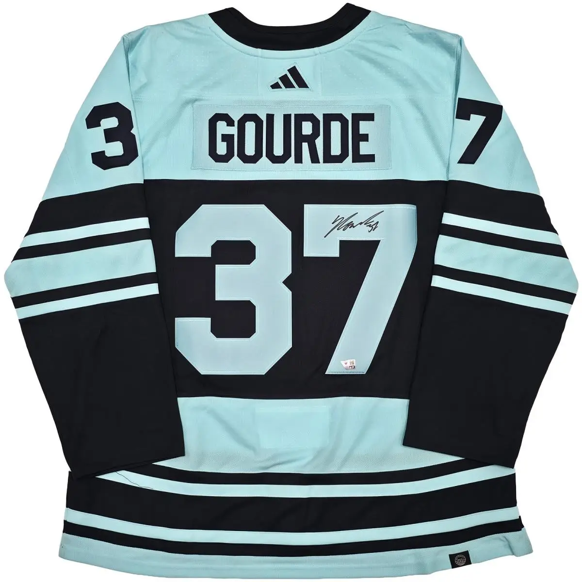Kraken Yanni Gourde Blue Green Adidas Primegreen Reverse Retro Jersey Fanatics
