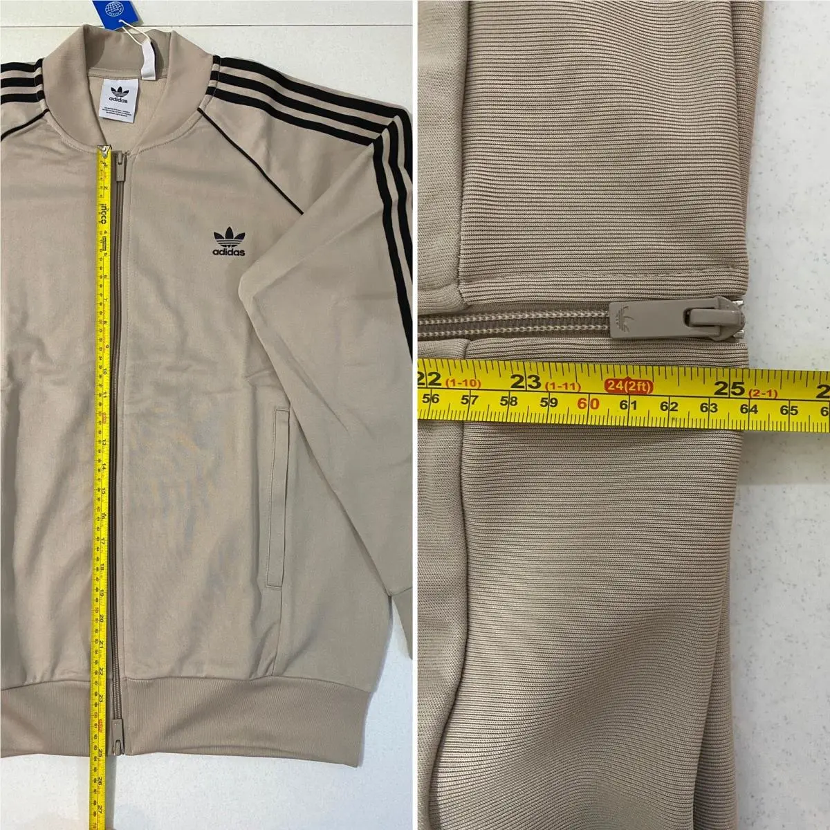 Adidas clothing - Wonder Beige Black 8