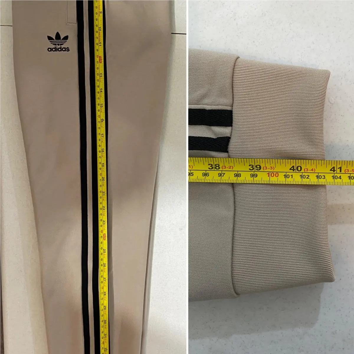 Adidas clothing - Wonder Beige Black 10