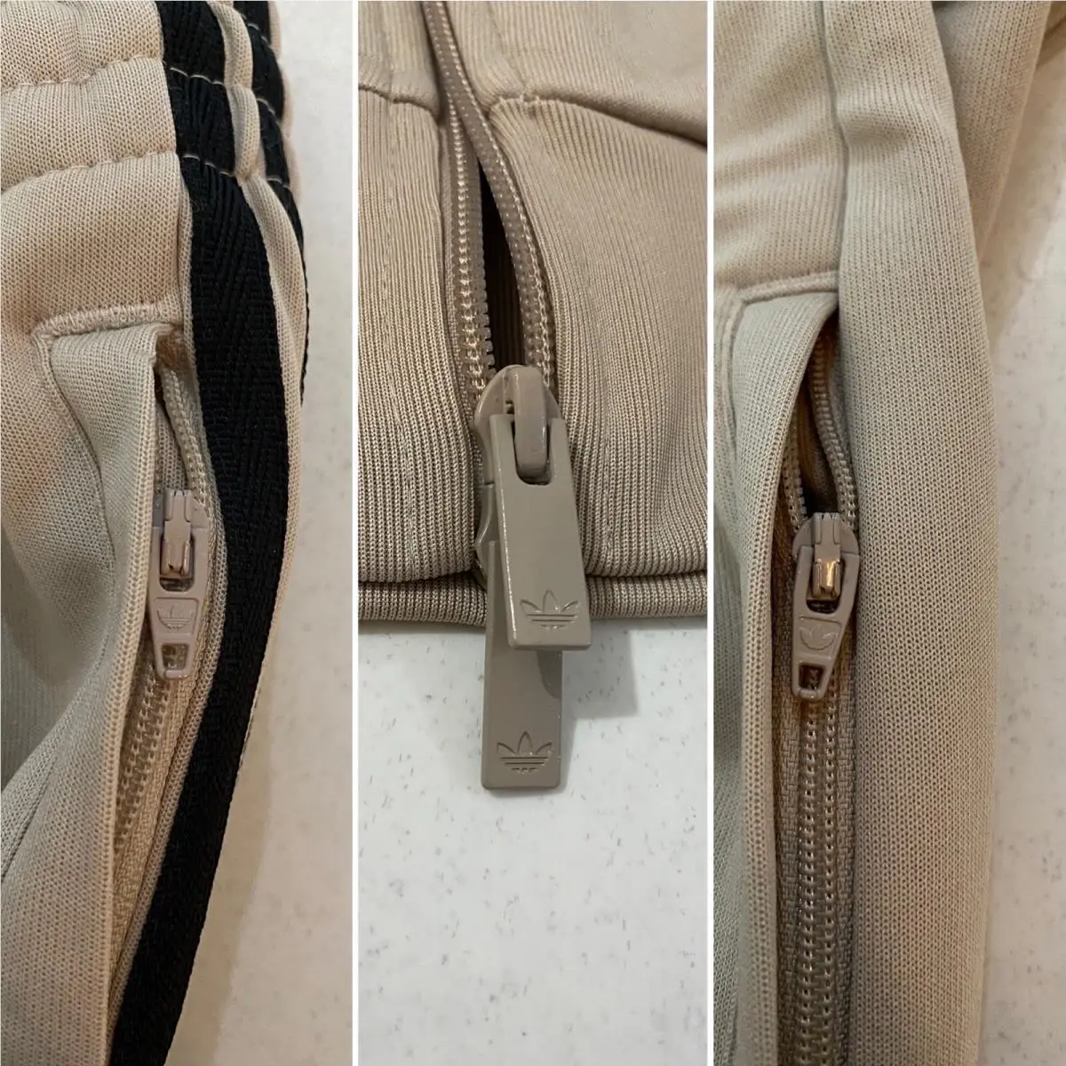Adidas clothing - Wonder Beige Black 4