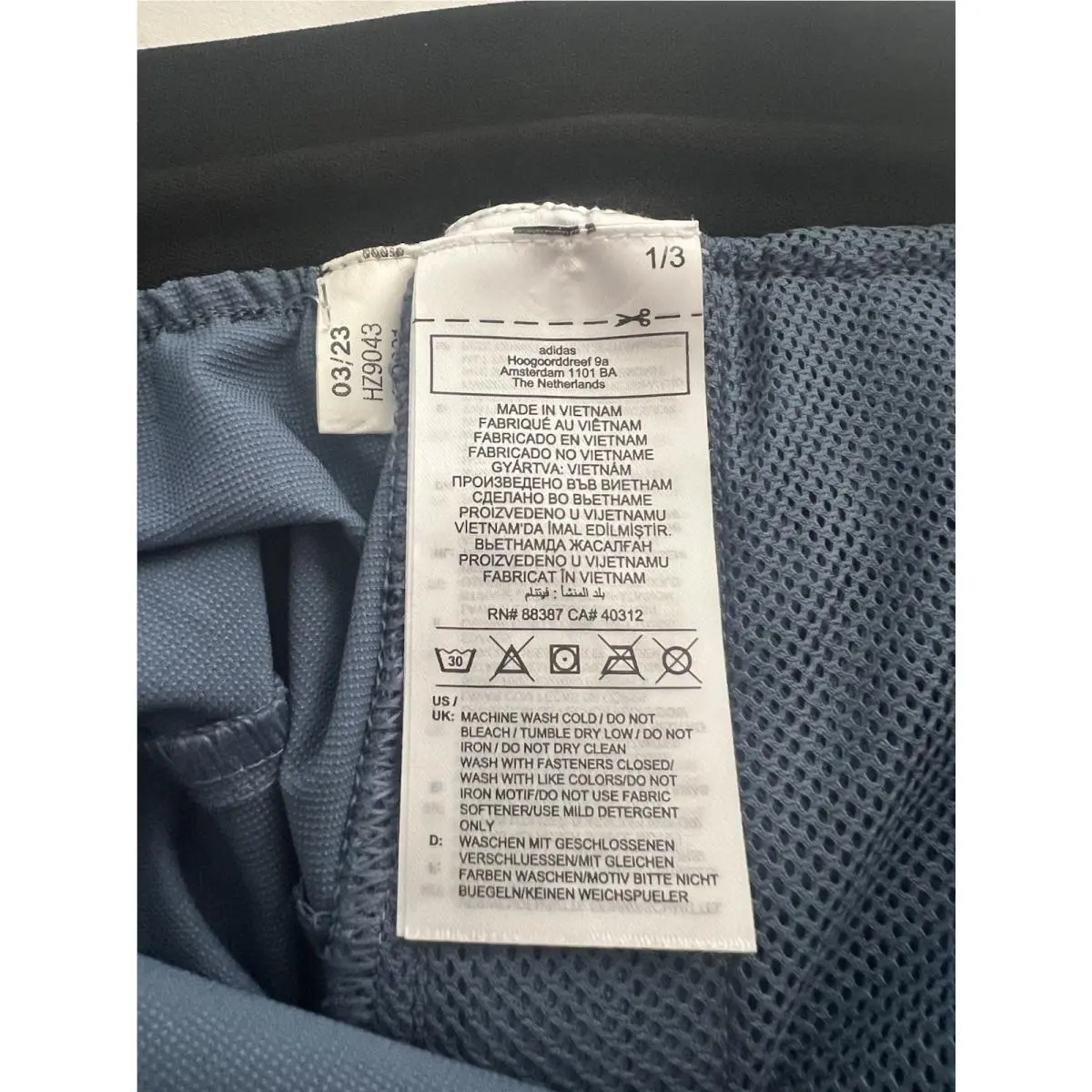 Adidas clothing - HZ9043 - HZ9043 - Wonder Steel (UPC: 196469680829) 14
