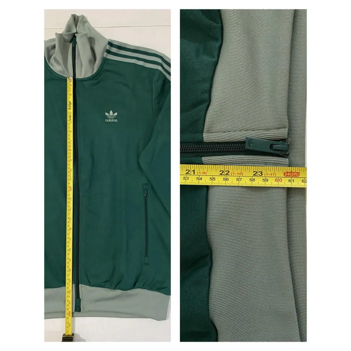 Adidas clothing - Collegiate Green Silver Green 9
