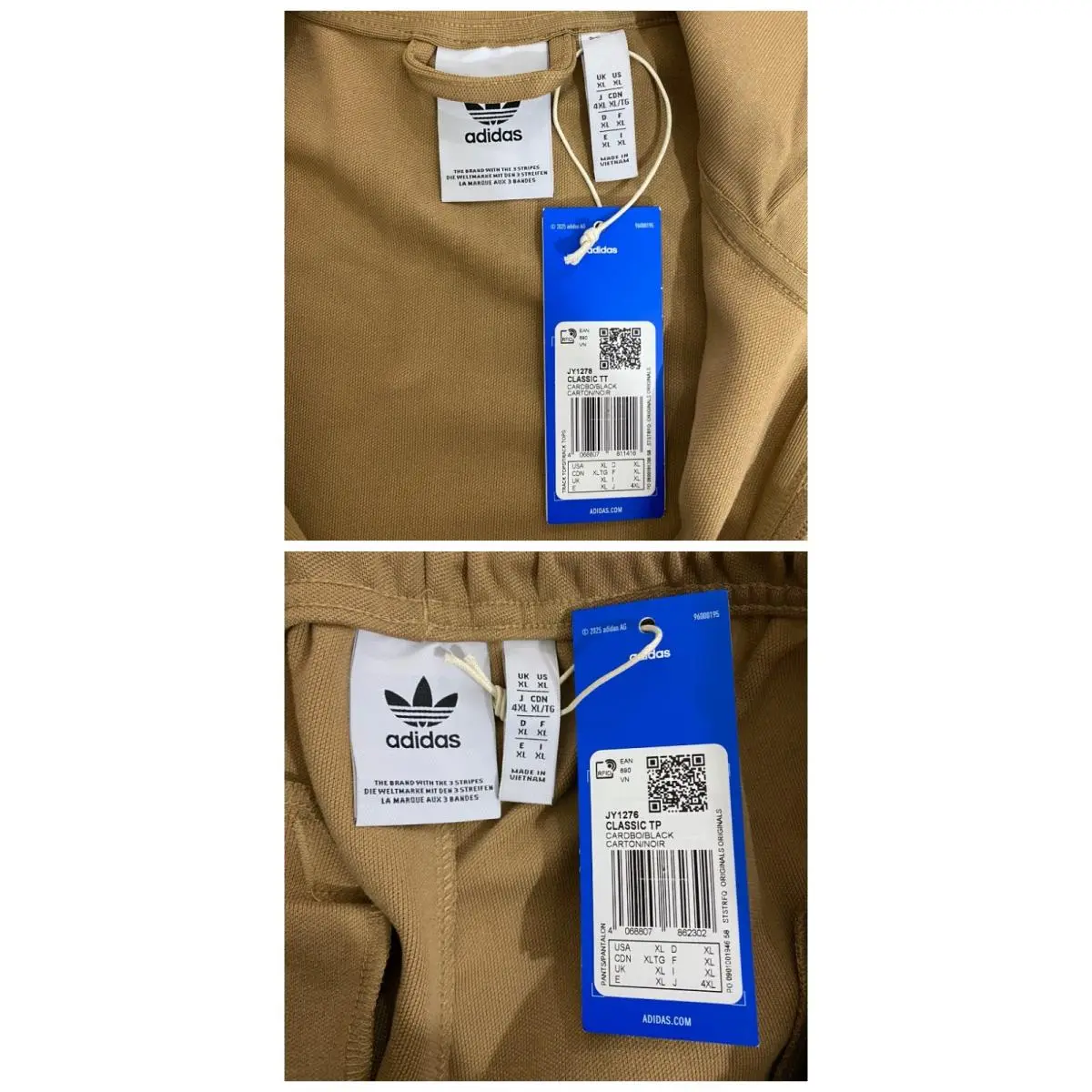 Adidas clothing - Cardboard Black 3