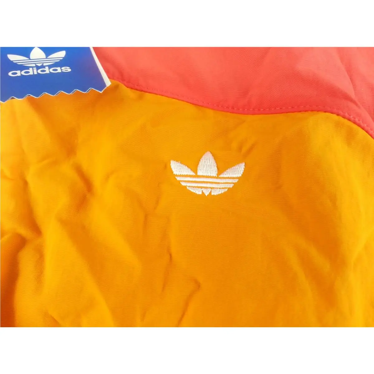 Adidas clothing - Pride Off Center Windbreaker - Pride Off Center Windbreaker - GD0955 - Multicolor, Red, Orange, Yellow, Blue, Green, Purple 0