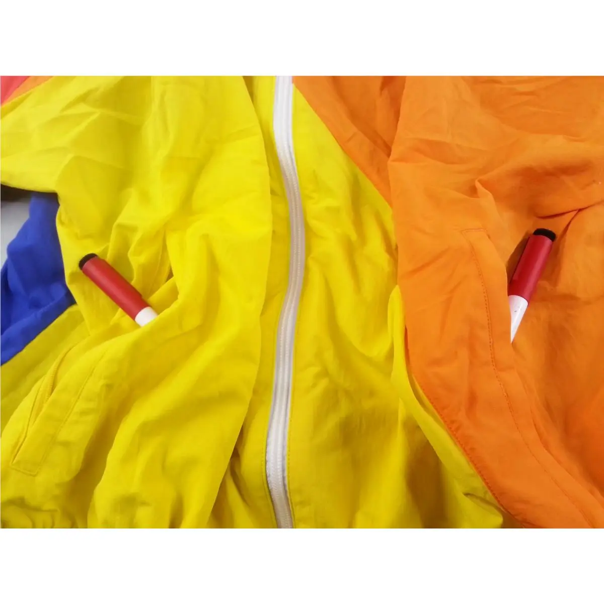 Adidas clothing - Pride Off Center Windbreaker - Pride Off Center Windbreaker - GD0955 - Multicolor, Red, Orange, Yellow, Blue, Green, Purple 5