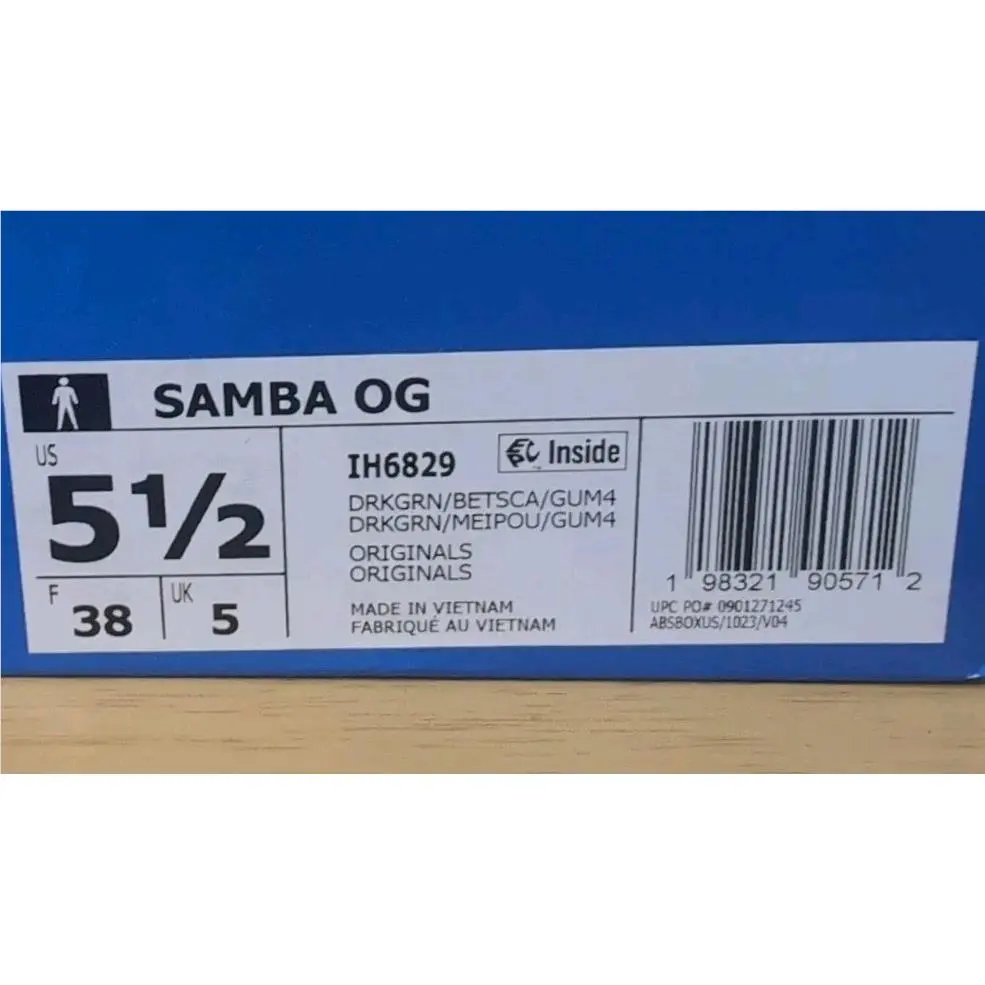 Adidas shoes - adidas Samba - Samba - IH6829 - Green (UPC: 0198321905804) 5