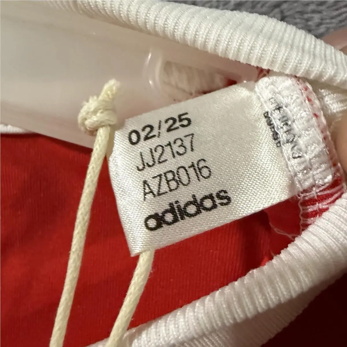 Adidas clothing - JJ2137 - JJ2137 - Red 3