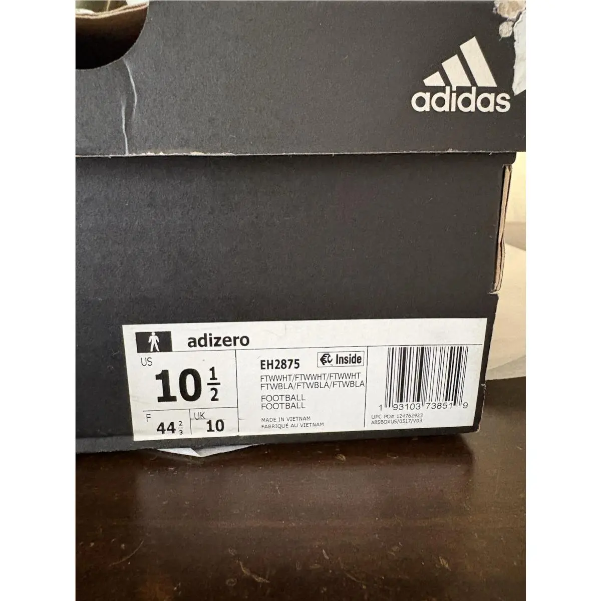 Adidas shoes - adidas Adizero - Adizero - EH2875 - White 6