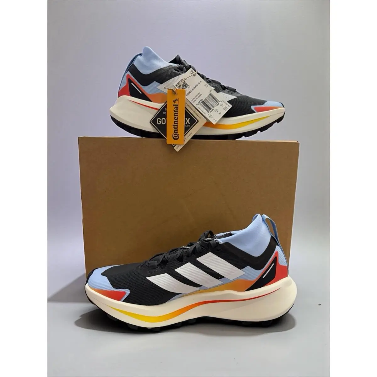 Adidas Terrex sz 8 Agravic Gtx JQ9158 Trail Running Shoes Goretex Women`s