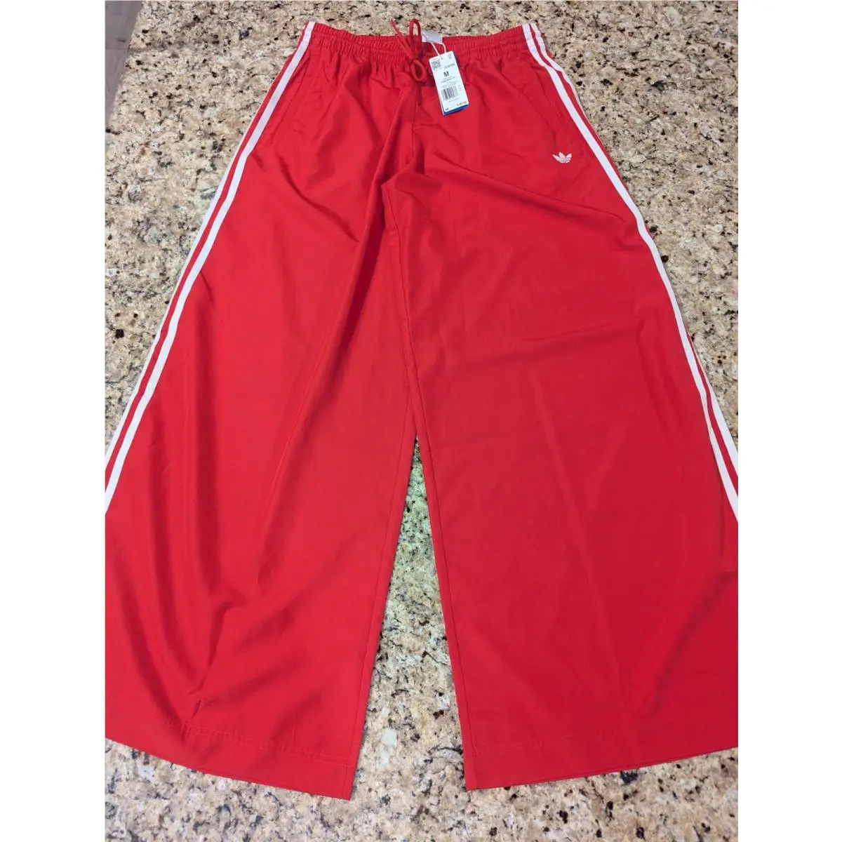 Adidas Women`s Firebird Adilenium Track Pant KD6299 Better Scarlet Red Size M