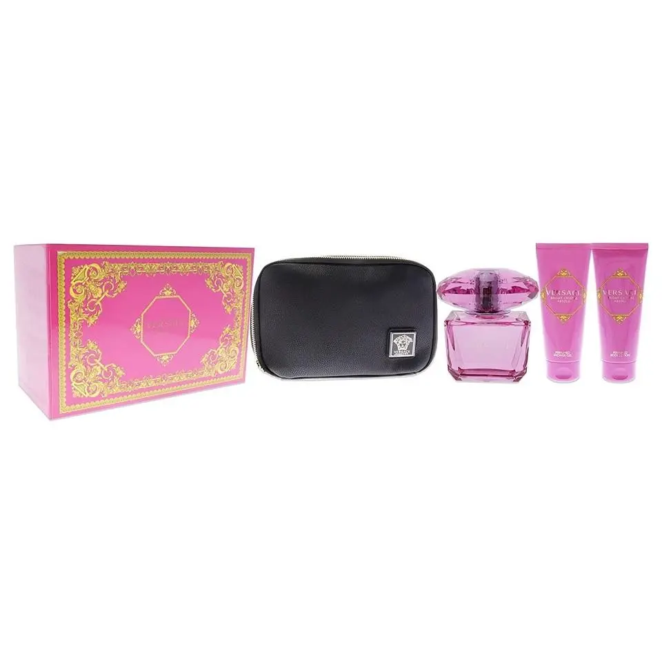 Versace Bright Crystal Absolu 4PCS Edp Women Gift Set