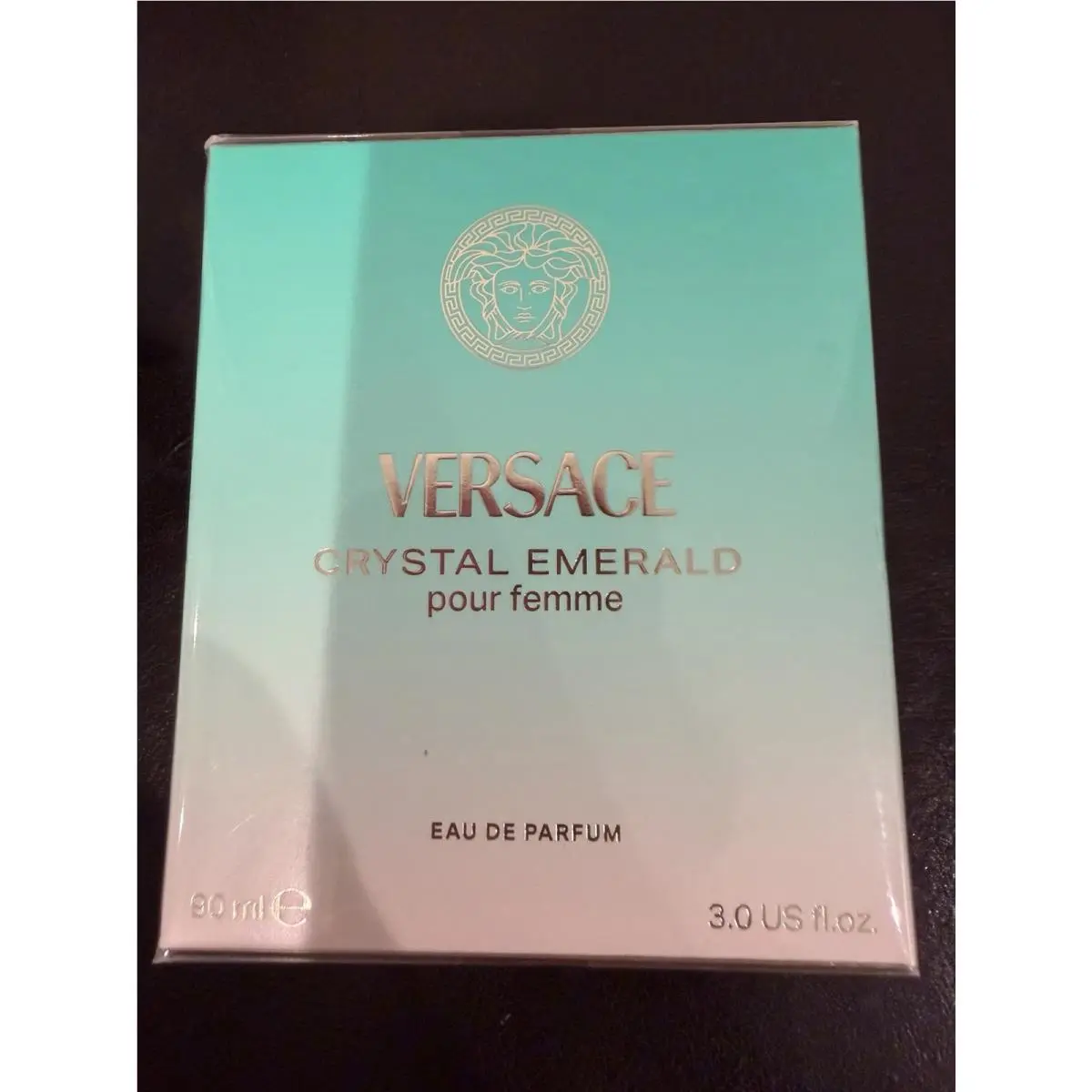 Crystal Emerald by Versace 3oz Edp For Women Box