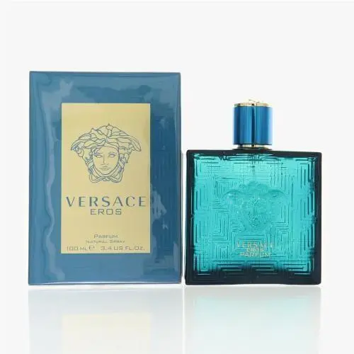 Versace Eros 3.4 Oz Parfum Spray by Versace Box For Men