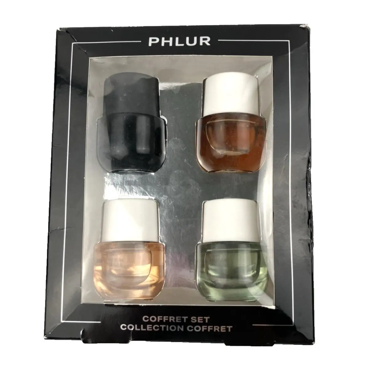 Mini Perfume Coffret Set of 4 Holiday .24 oz Each by Phlur