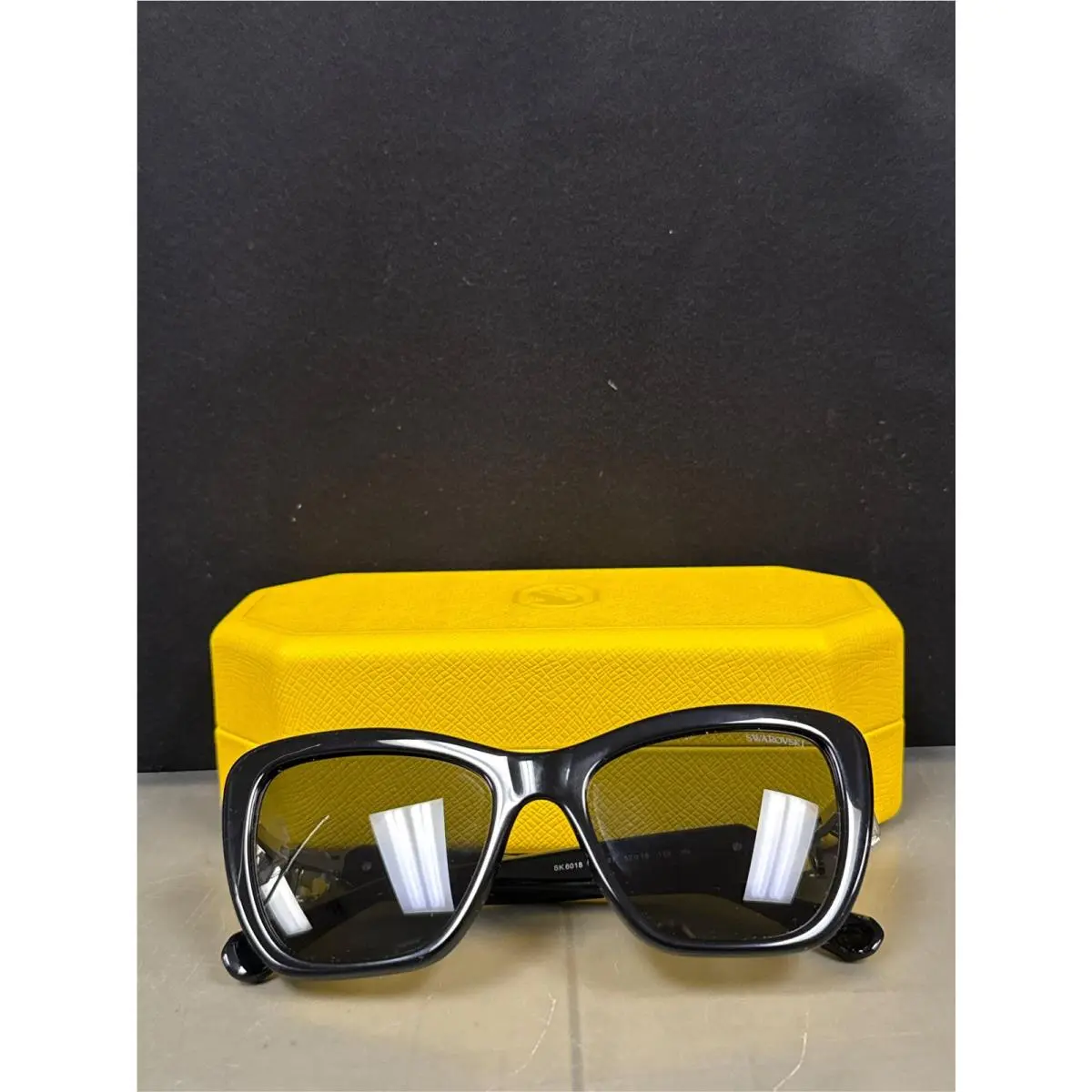 Women`s Sunglasses SK6018 - Black - 52mm by Swarovski