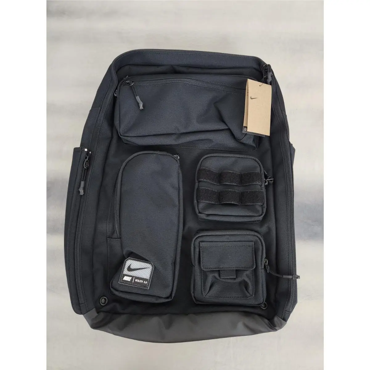 Nike Utility Elite 2.0 Backpack Large 37L Black White FN4173-010