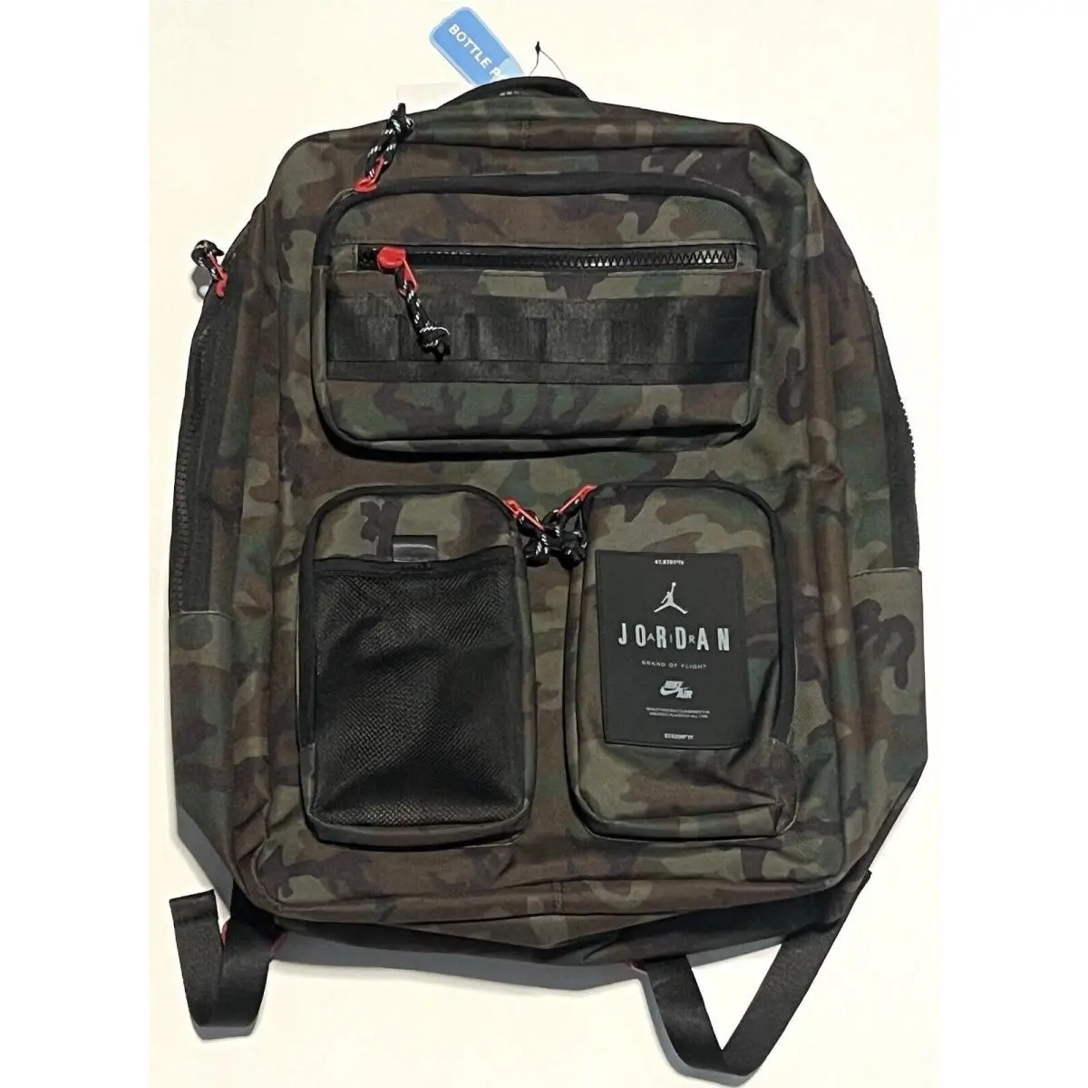 Jordan Hesi Pack Backpack 22L Camo Green MA0838-650 Rare Limited Release