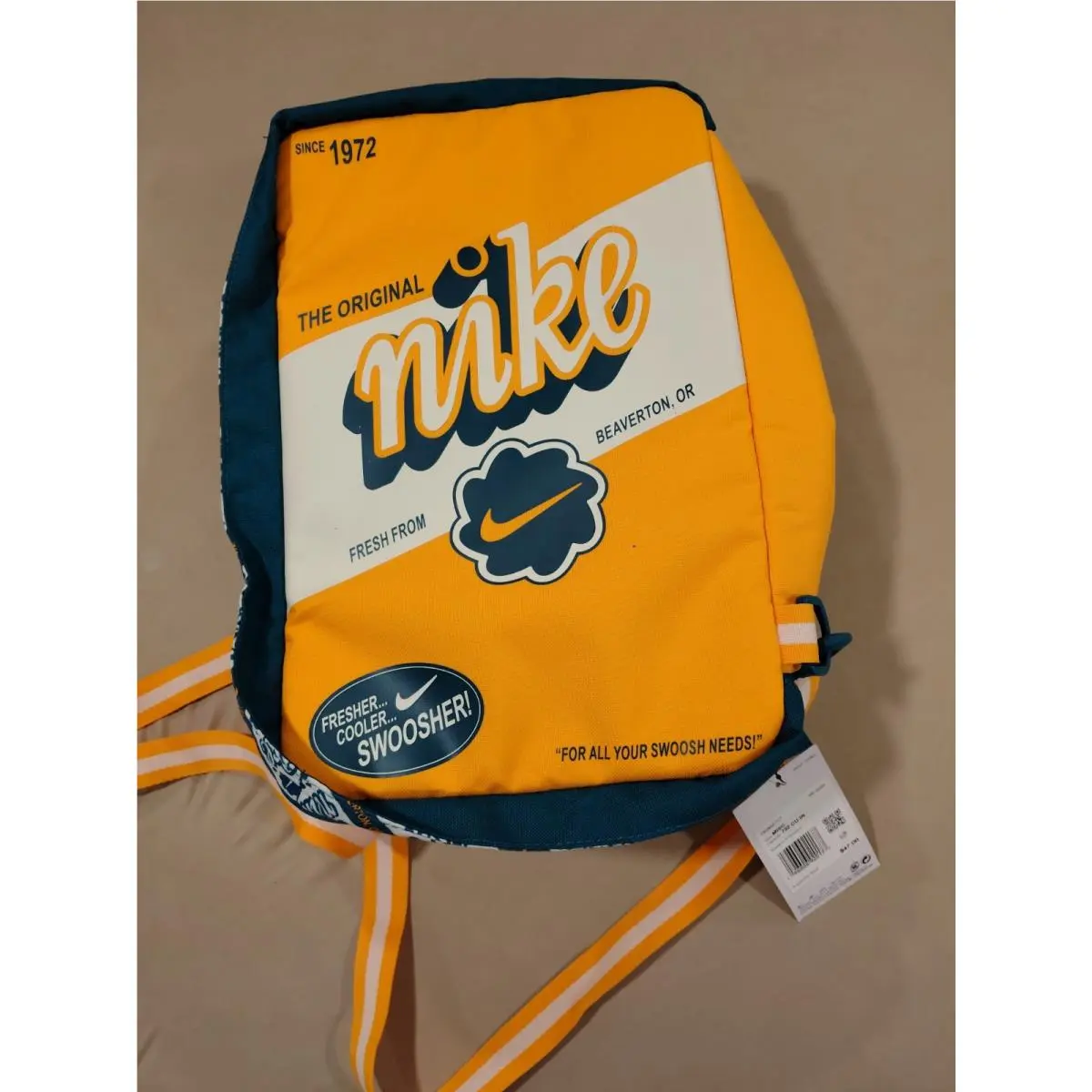 Nike Shoe Box Bag Beaverton Orange