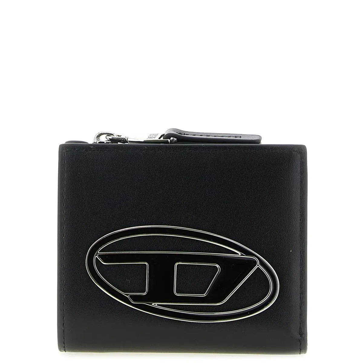 Diesel Black Leather Cardholder