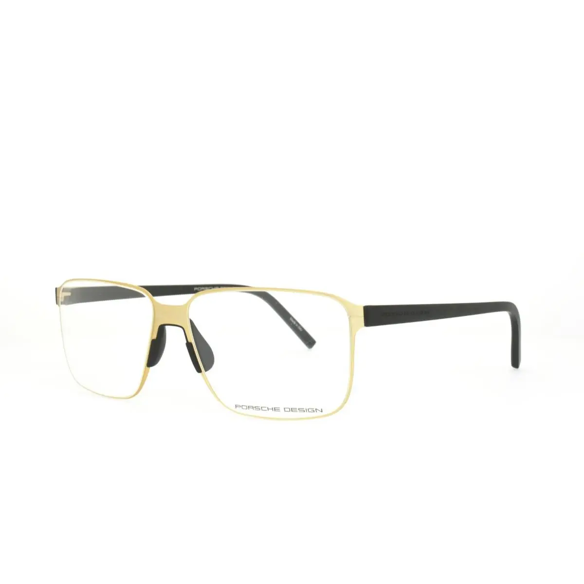 Design Eyeglasses 8313 B 57-15-145 Light Gold Black by Porsche