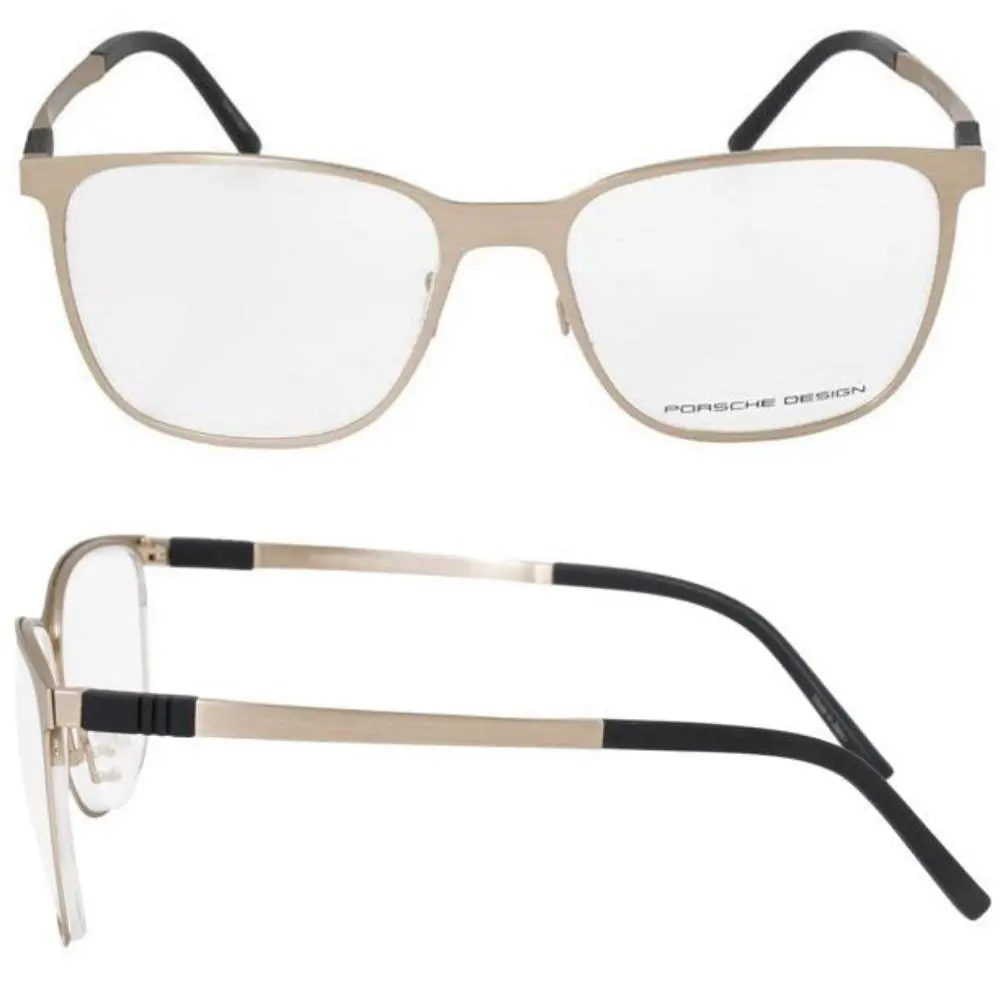 Design Frame - P`8275-B Gold Men RX Eyeglasses 55-18-145 by Porsche