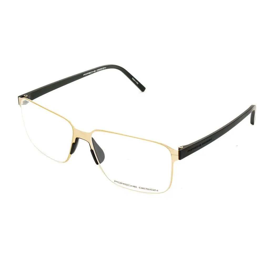 Porsche Gold Metal Glasses Frames