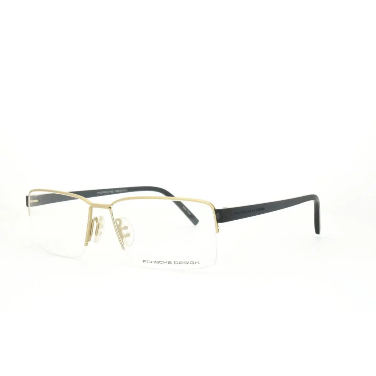 Design Eyeglasses 8351 D 56-15-145 Light Gold Slate Blue by Porsche