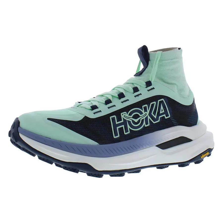 Hoka shoes - Mint Fluorite/Varsity Navy, Main: Green 0