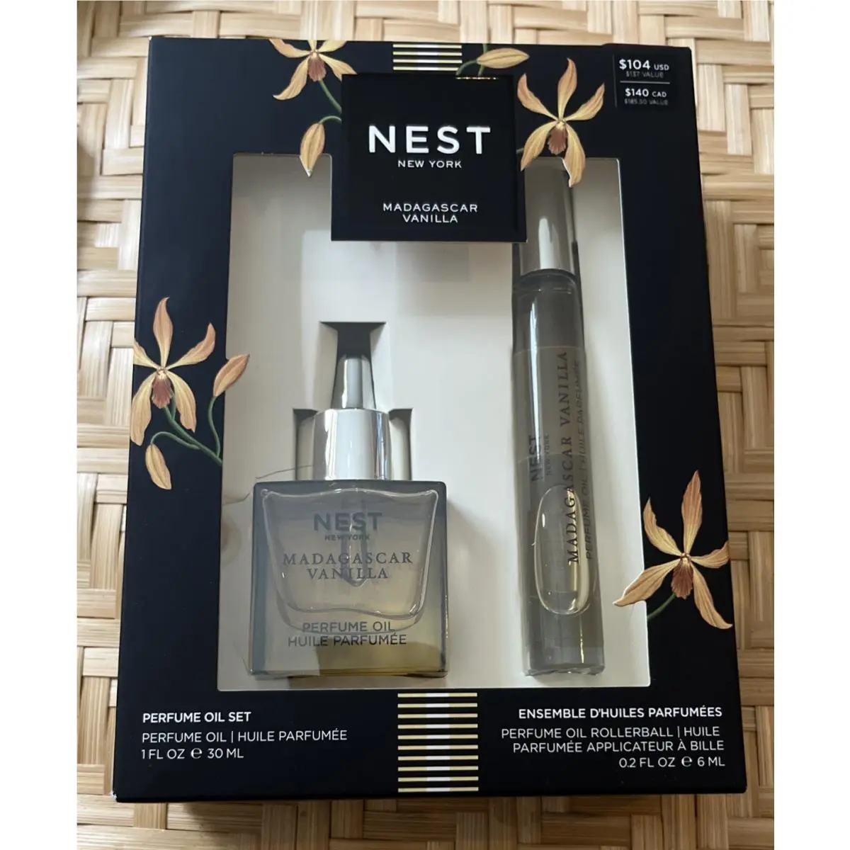 Nest York Madagascar Vanilla Perfume Oil 1.0 fl oz Rollerball 0.2 fl oz by NEST New York