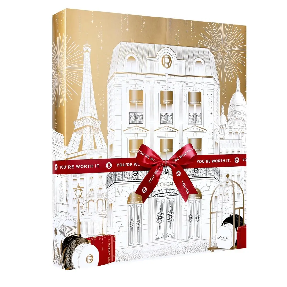 L`oreal Paris 24 Day Beauty Advent Calendar 2025 Holiday Gift Set Includes Del