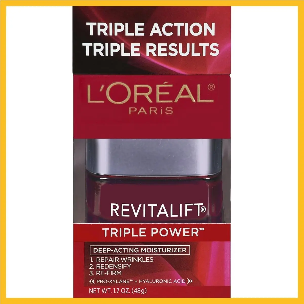 L`oreal Paris Revitalift Triple Power Deep-acting Moisturizer For All Sk