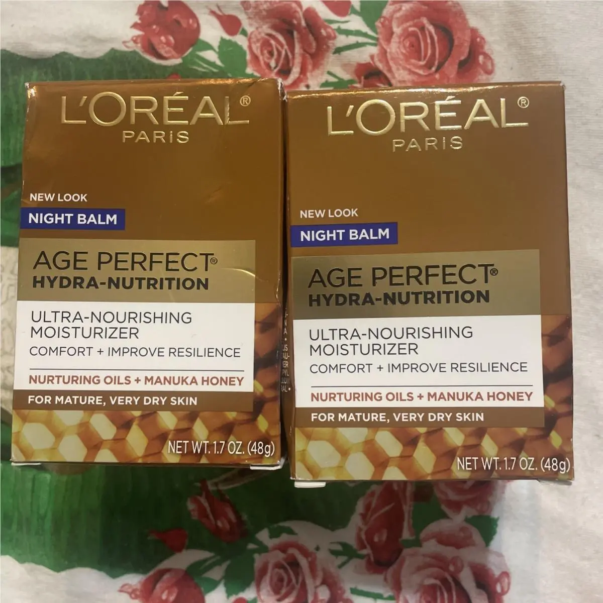 Loreal Age Perfect Hydra Nutrition Nourishing Night Moisturizer Manukahoney Read