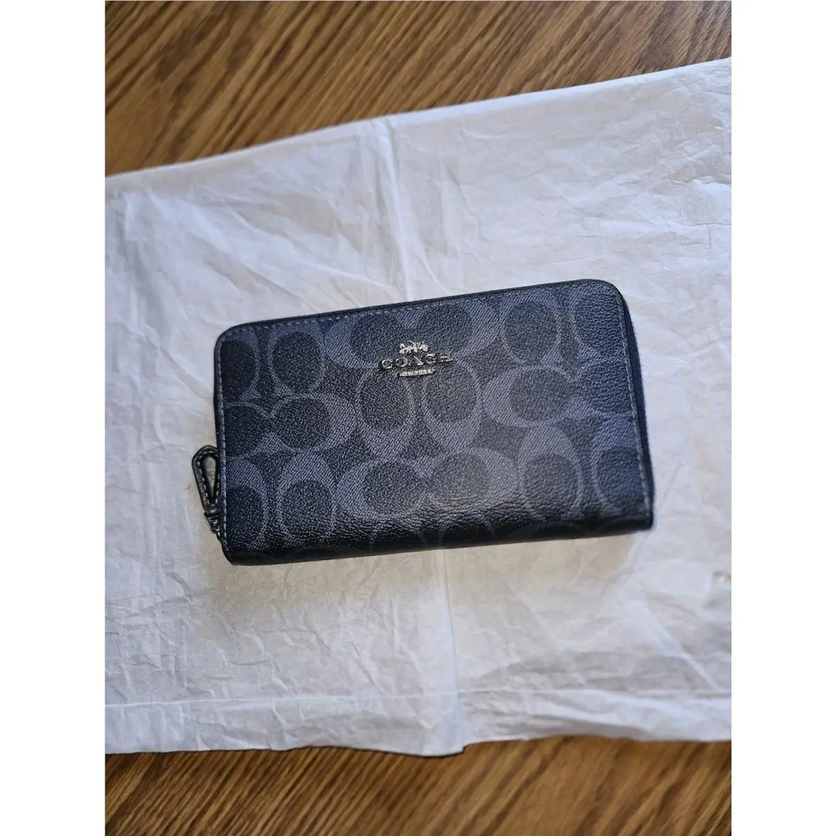 Coach Medium Zip Around Wallet