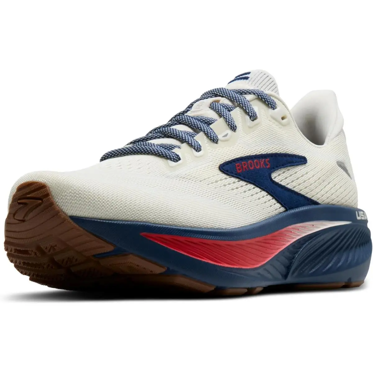 Brooks shoes - Coconut/Pearl/Tigerlily 12