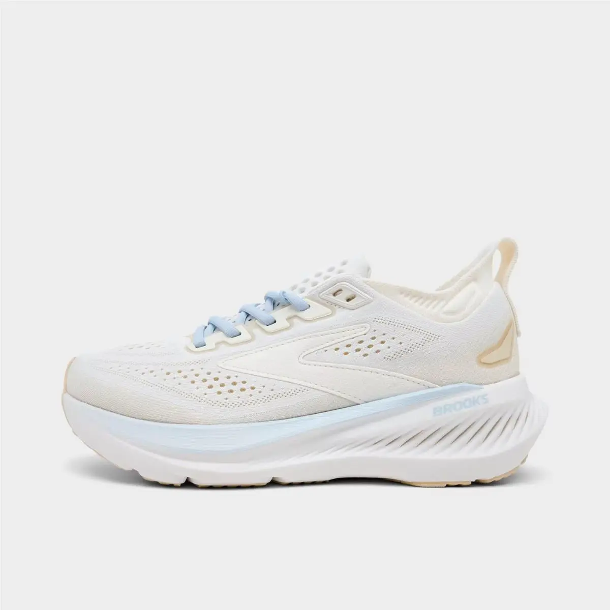 Women`s Brooks Glycerin 23 Running Shoes Coconut/sand/skyway 1204651B 198