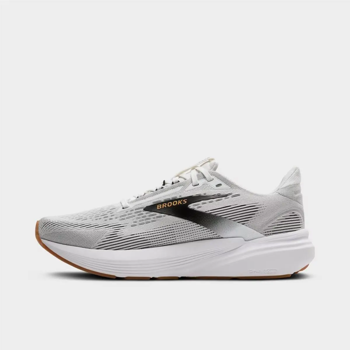 Brooks shoes - 110468 107 - White/Black/Oak Buff 4