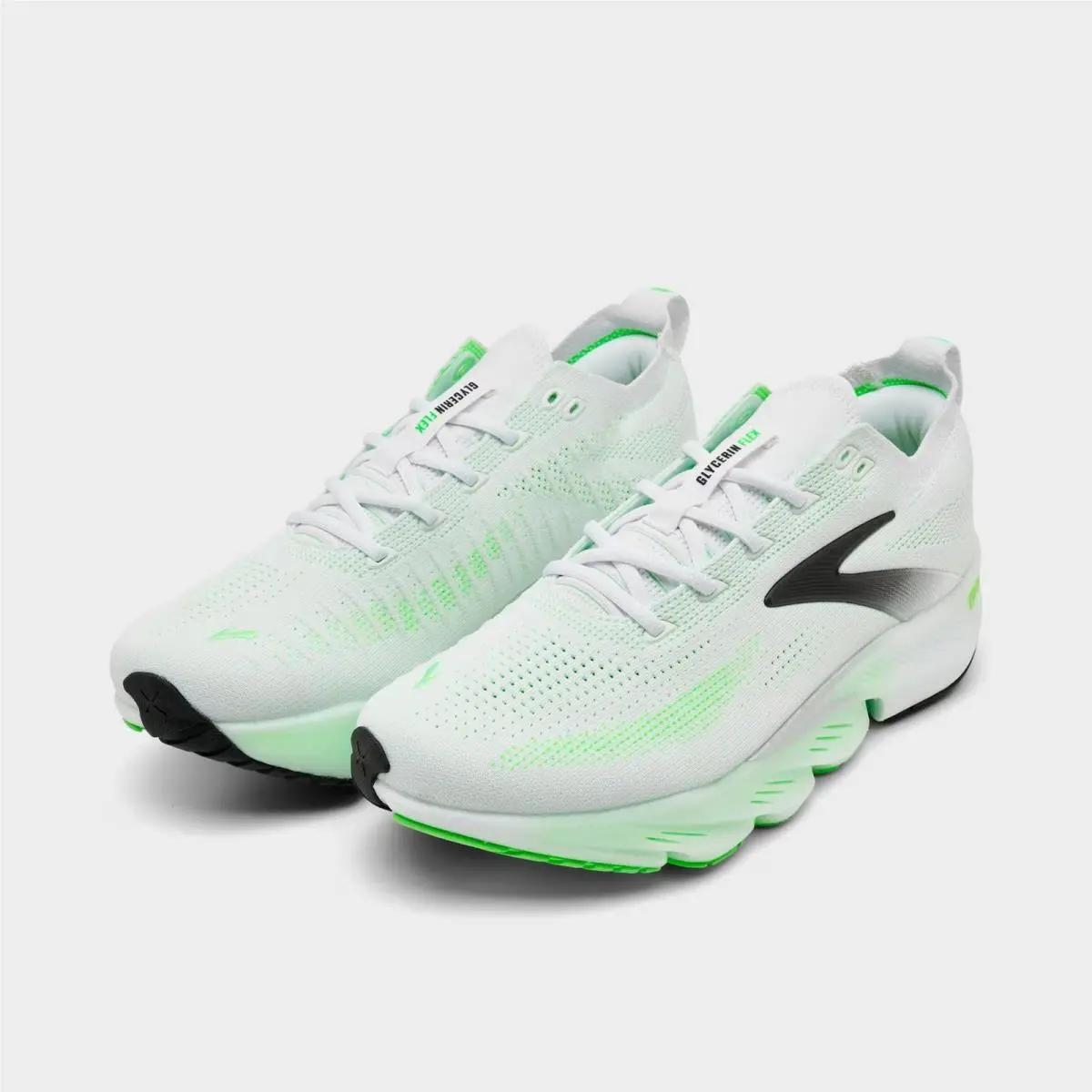 Brooks shoes - 1104781D 114 - White/Green Gecko/Phantom 1