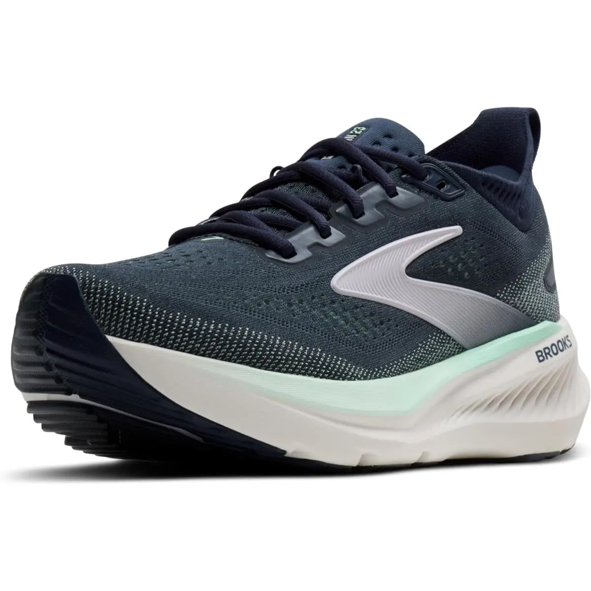 Brooks Women’s Glycerin 23 Neutral Running Shoe - Spellbound/Yucca/Pink