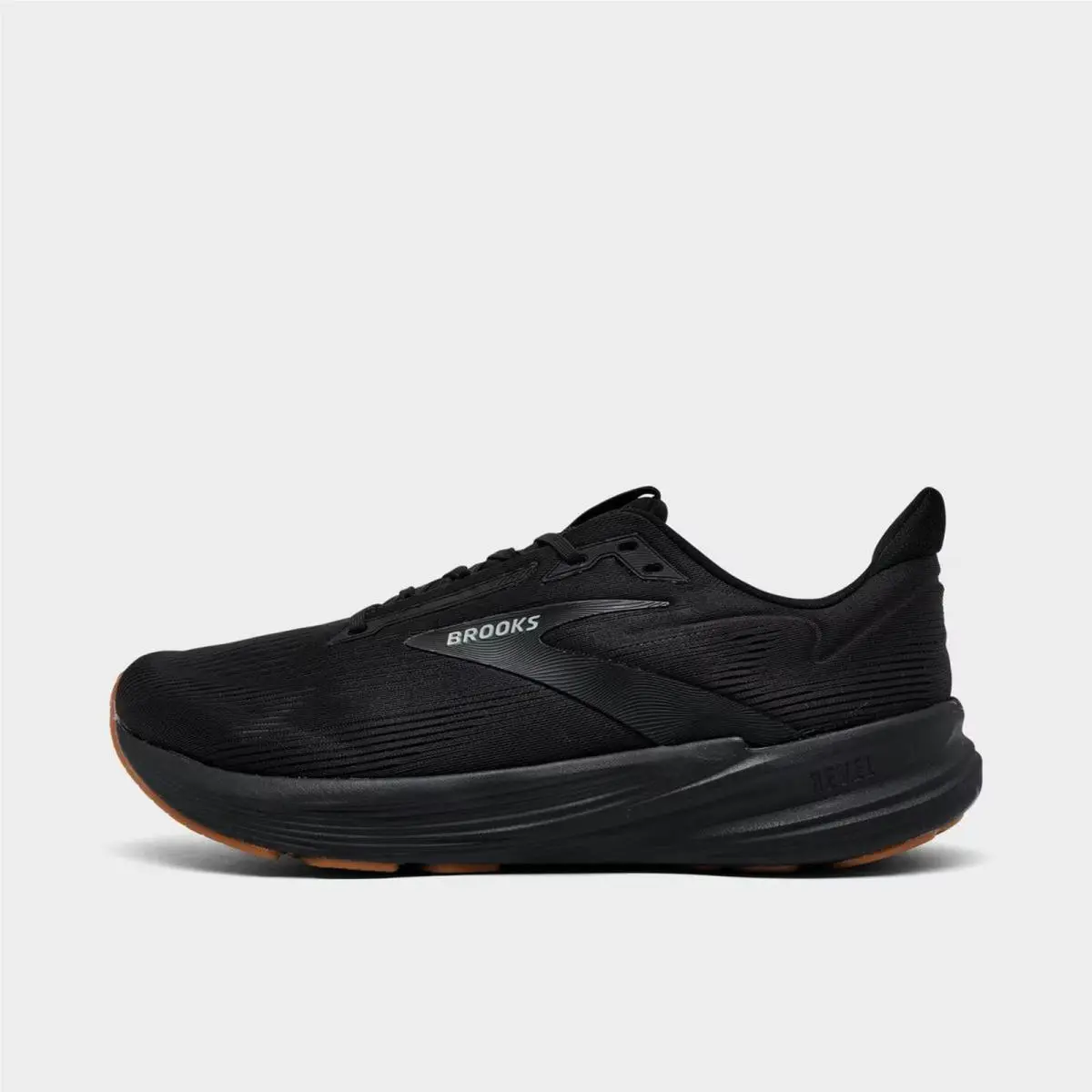 Men`s Brooks Revel 8 Running Shoes Black/black/gum 1104681D 072