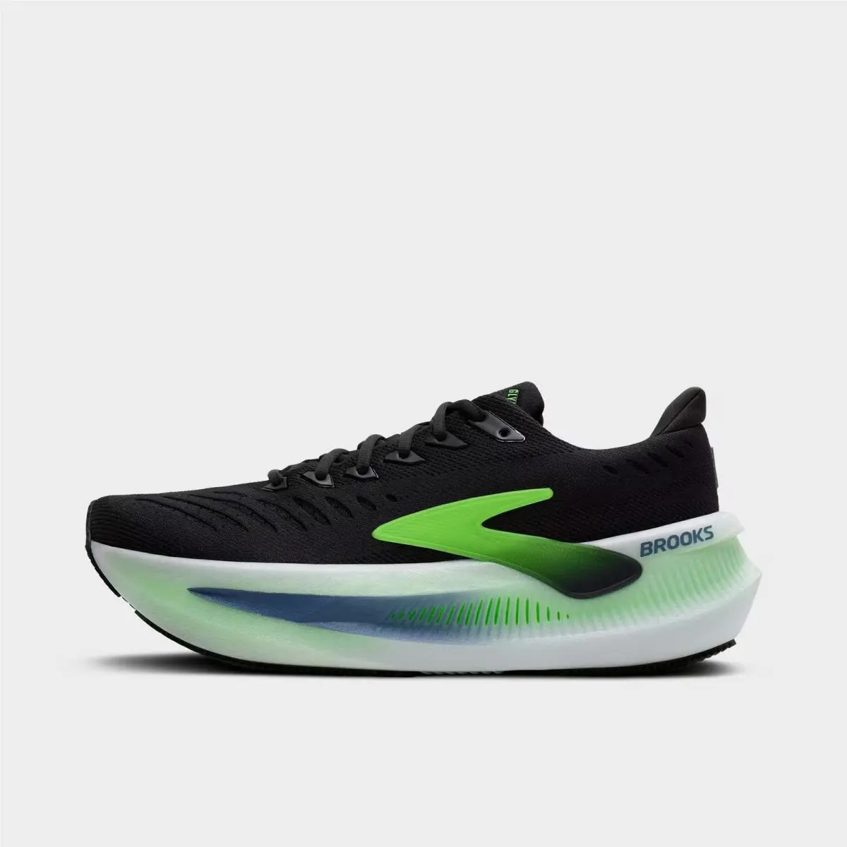 Brooks Glycerin Max 2 Running Shoes Phantom/white/green Gecko 1104791D 091