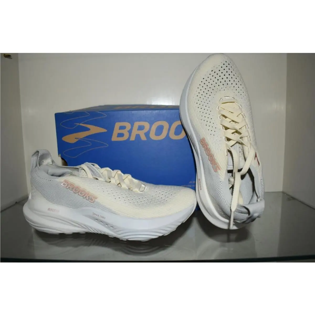 Brooks shoes - Brooks Glycerin Stealthfit 22 - Glycerin Stealthfit - 120437 1B 159 - White 0