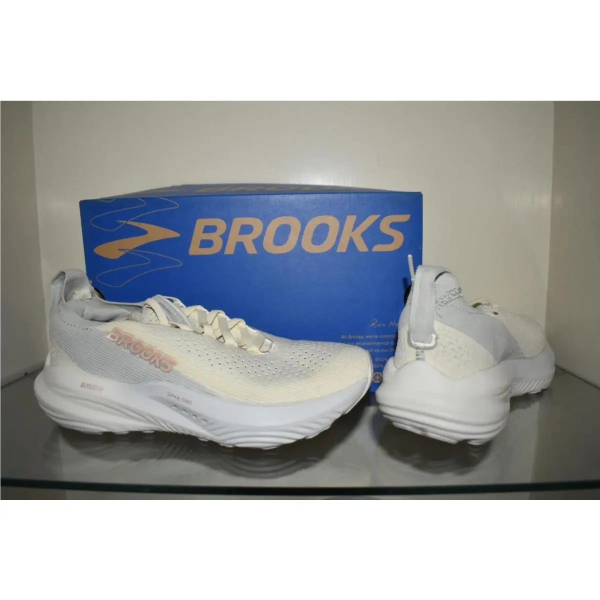 Brooks shoes - Brooks Glycerin Stealthfit 22 - Glycerin Stealthfit - 120437 1B 159 - White 1
