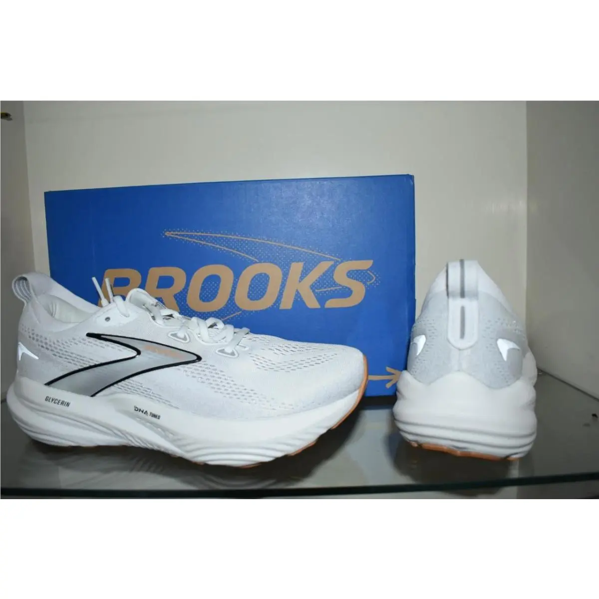 Brooks shoes - Brooks Glycerin 22 - Glycerin - 120434 1B 135 - White 4