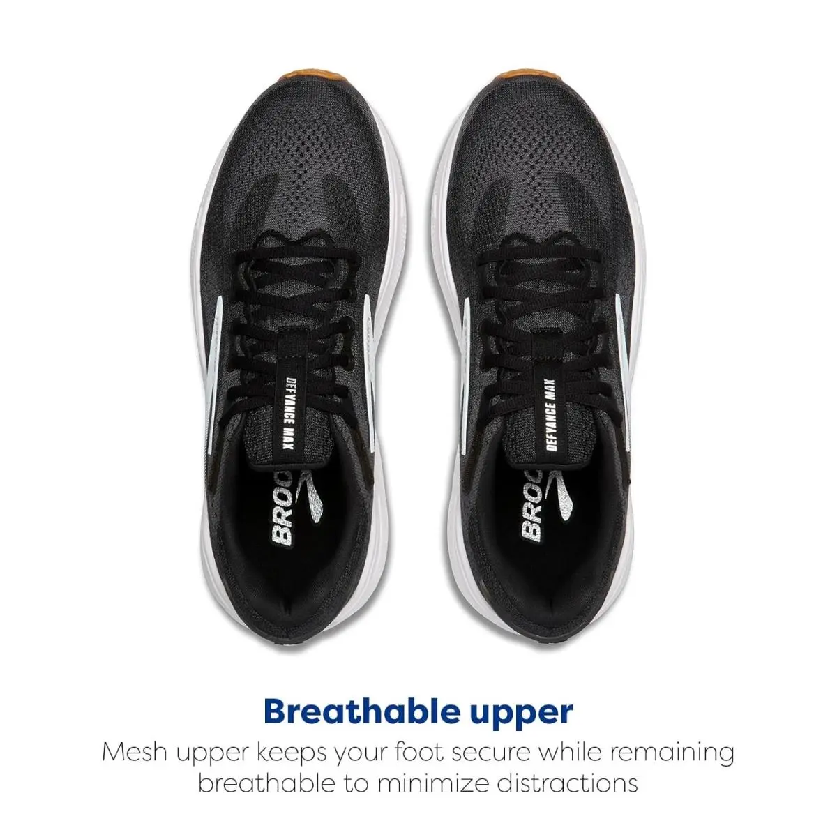 Brooks shoes - Black/Grey/Silver 8