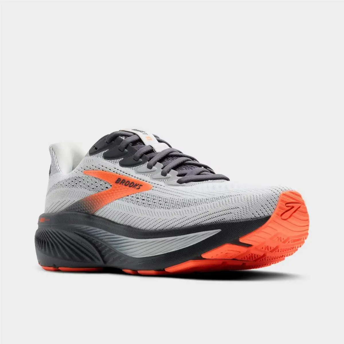 Brooks shoes - 110442 048 - Oyster Mushroom/Orange/Ebony 5