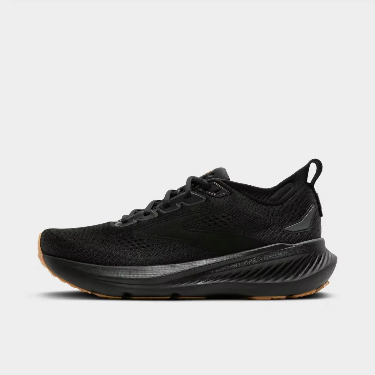 Men`s Brooks Glycerin 23 Running Shoes Black/ebony/biscuit 1104761D 070