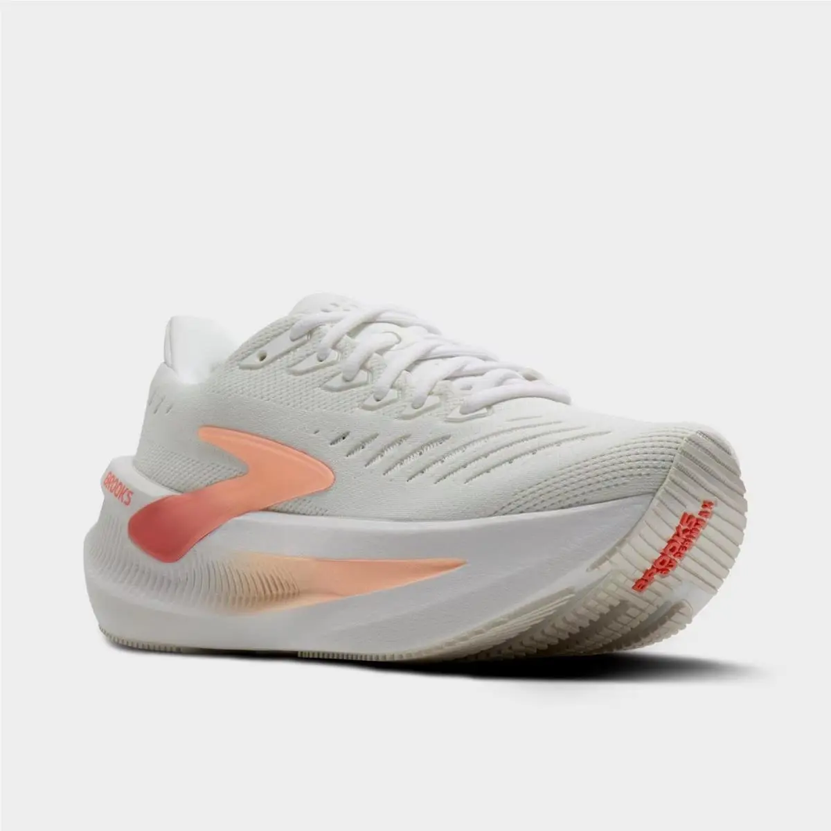 Brooks shoes - 1204681B 197 - White/Coral/Peach 5