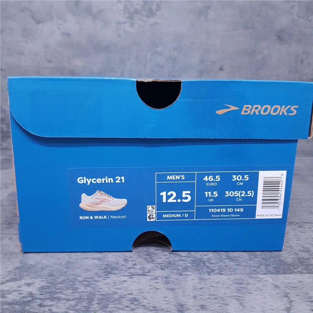Brooks shoes - Brooks Glycerin 21 - Glycerin - 110419-1B-149 - Beige 5