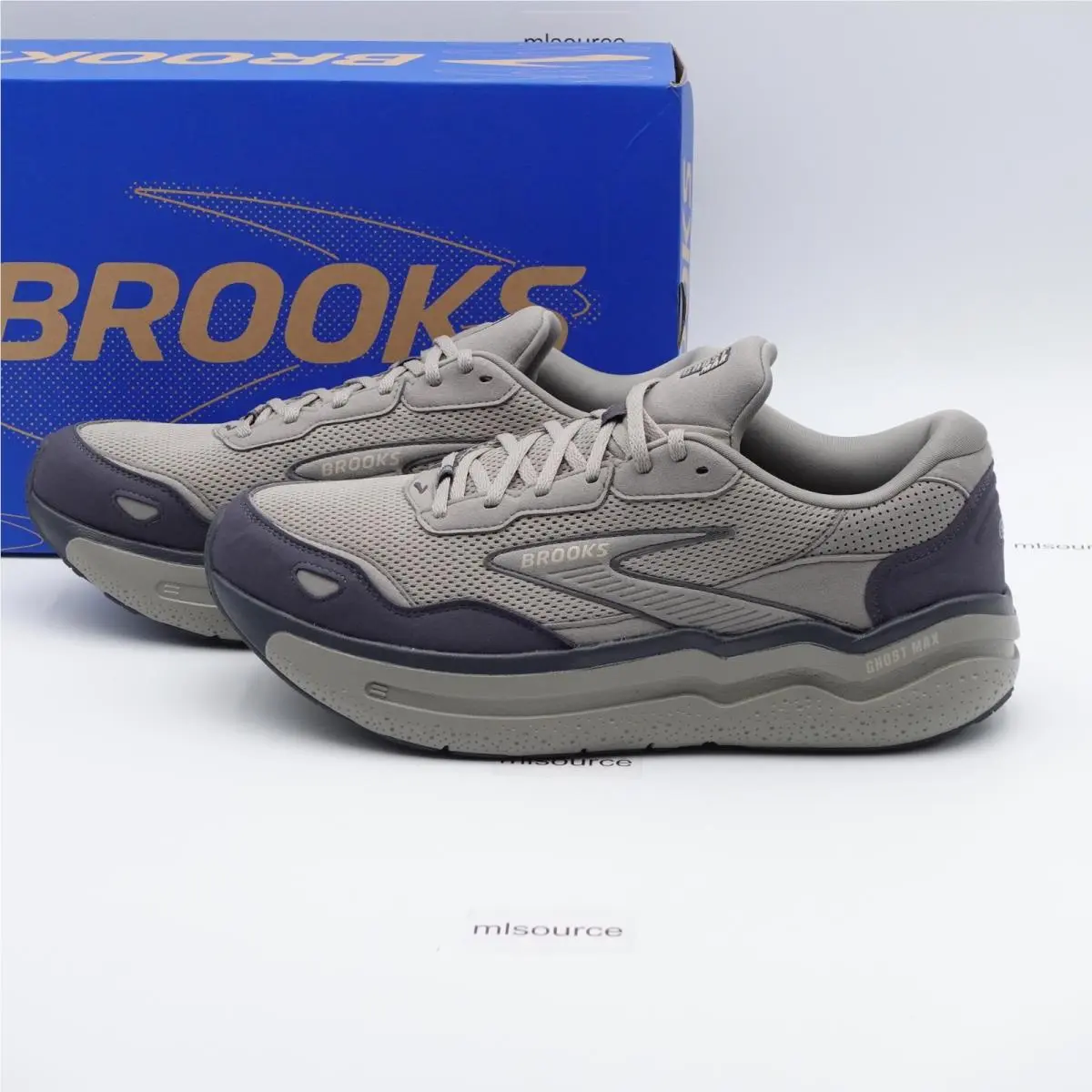 Size 13 Men`s Brooks Ghost Max SE Running Shoes 110444-1D-039 Rockridge/ebony