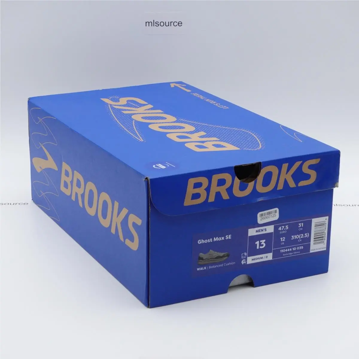 Brooks shoes - Brooks Ghost Max SE - Ghost Max - 110444-1D-039 - Gray, Manufacturer: Rockridge/Ebony (UPC: 195394763706) 5